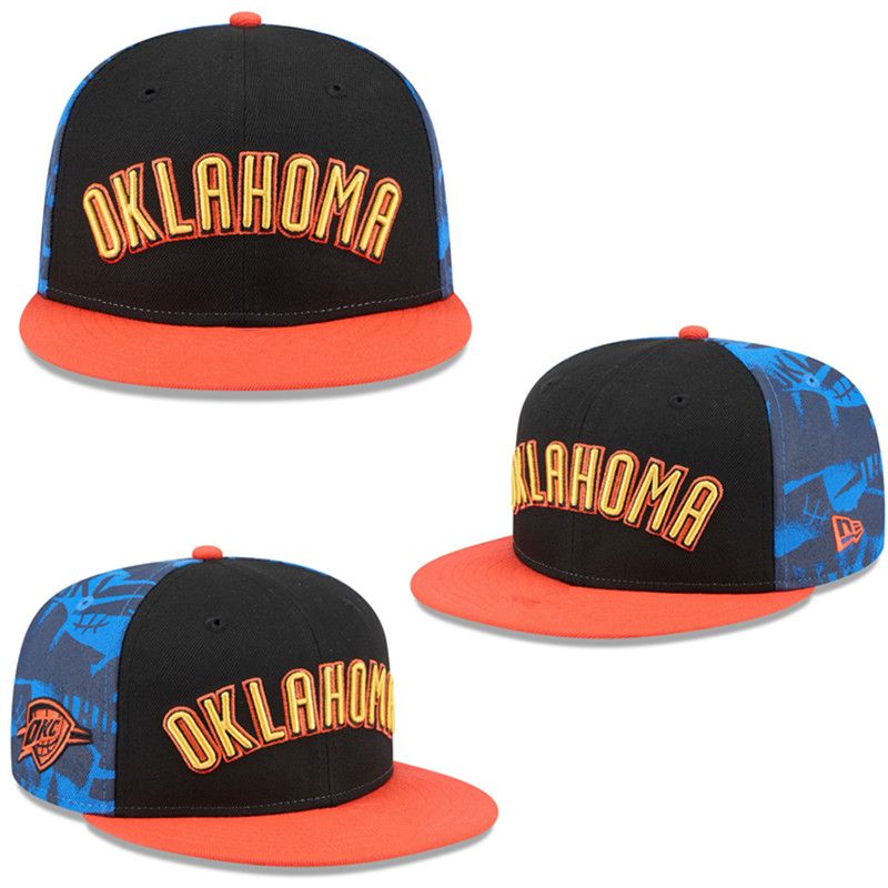 2025 NBA Oklahoma City Thunder Hat TX20250307